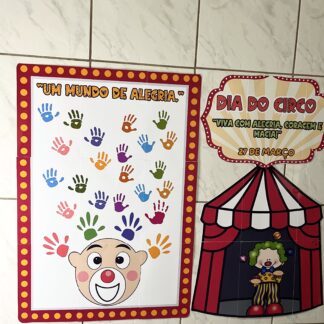 DIA DO CIRCO PAINEL COLABORATIVO