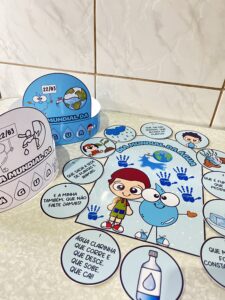 Luva Interativa + Coroa Criativa – Especial Dia da Água!
