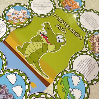 🦷🐊 Luva Interativa – "E o Dente Ainda Doía"! 🎭📖