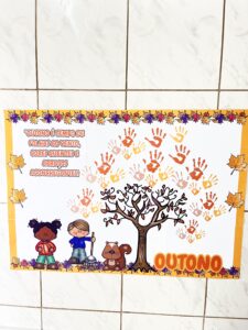 Painel Interativo Outono