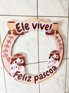Bambolê de Páscoa Cristã