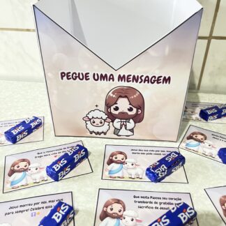 CAIXA DE MENSAGENS PÁSCOA CRISTÃ