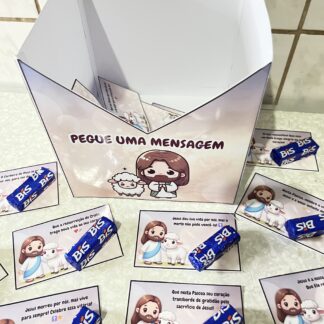 🎁✝️ CAIXA DA PÁSCOA – MENSAGENS DE FÉ E ESPERANÇA! 🕊️💛