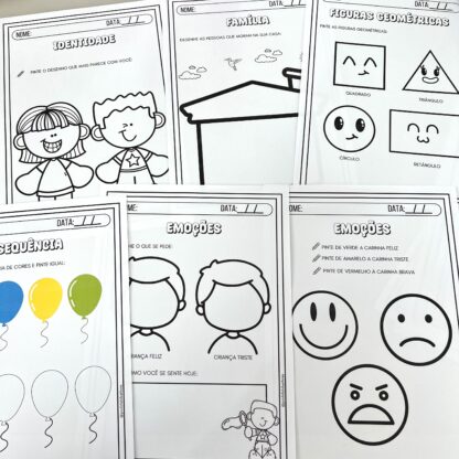 BLOCO DE ATIVIDADES EDUCAÇÃO ESPECIAL Volume 1🧩 - Image 2