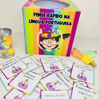 PENSE RÁPIDO NA LÍNGUA PORTUGUESA