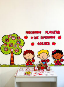Kit Reunião de Pais: Colhendo Frutos para utilizar em turmas de Educação Infantil.