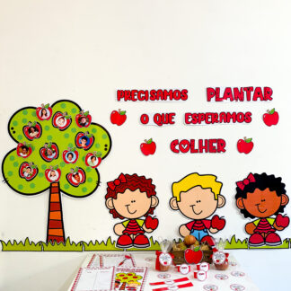 Kit Reunião de Pais: Colhendo Frutos para utilizar em turmas de Educação Infantil.