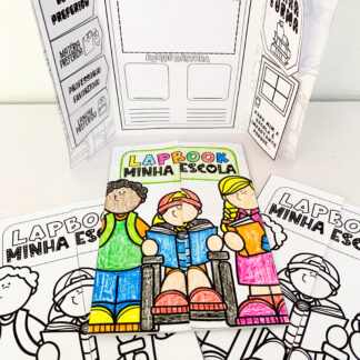 Lapbook Interativo Minha Escola