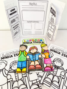 Lapbook Interativo Minha Escola