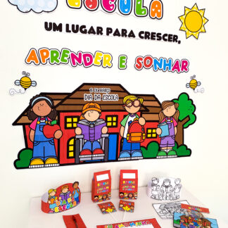 Kit Dia da Escola Diversão e Aprendizado