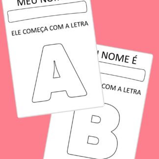 Trabalhando a Letra do Nome