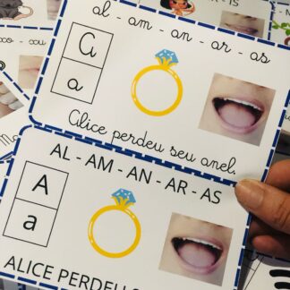 COMBO FICHAS DE LEITURA COM BOQUINHAS