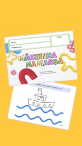 GRÁTIS! Pranchas de massinha