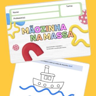 GRÁTIS! Pranchas de massinha