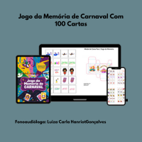 Jogo da Memória de Carnaval Com 100 Cartas