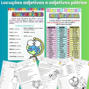 Locuções adjetivas e adjetivos pátrios