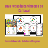 Luva Pedagógica Símbolos do Carnaval