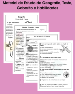 Material de estudo de Geografia-Teste-Gabarito e Habilidades