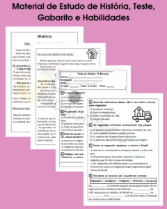 Material de estudo de História-Teste-Gabarito e Habilidades