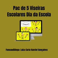 Pac de 5 Viseiras Escolares Dia da Escola
