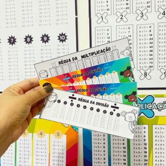 Painéis e Réguas da Multiplicação e Divisão