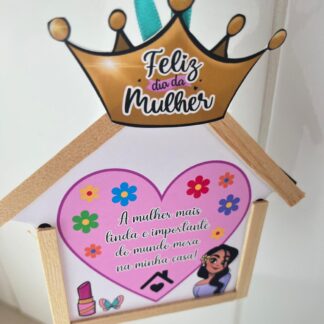 Lembrancinha casinha dia das Mulheres