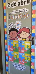 PAINEL DE PORTA AUTISMO
