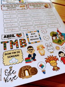 ADESIVOS PARA PLANO DE AULA ABR/25