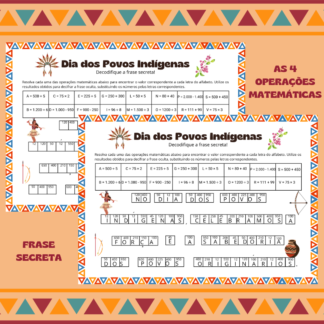 Frase Secreta do Dia dos Povos Indígenas! 🧩✨