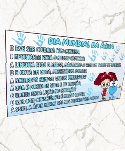 Painel Dia da Água – Educação Infantil
