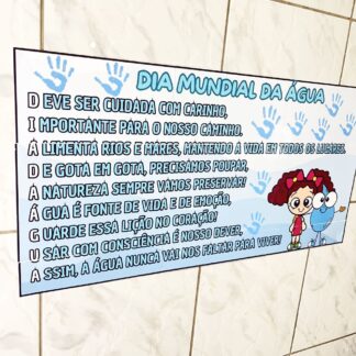 Painel dia da água
