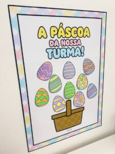 Cartaz A Páscoa da Nossa Turma