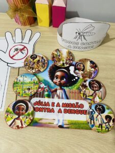 Luva interativa – Todos contra a dengue