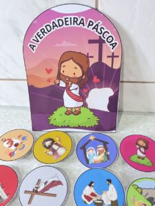 Luva de História a verdadeira páscoa