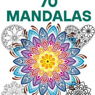 Livro de Colorir: Mandalas 70 páginas