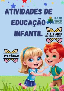 Apostila de Educação Infantil 3-5 anos Todos os Campos de Experiência 270 páginas