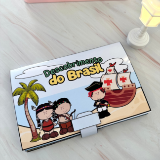 Livro 3D Descobrimento do Brasil