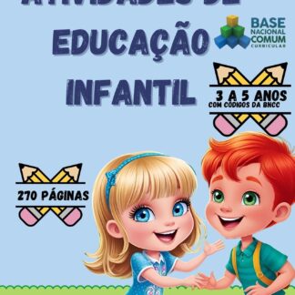 Apostila de Educação Infantil 3-5 anos Todos os Campos de Experiência 270 páginas