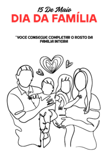 Atividades 15 de Maio Dia da Família educação infantil.