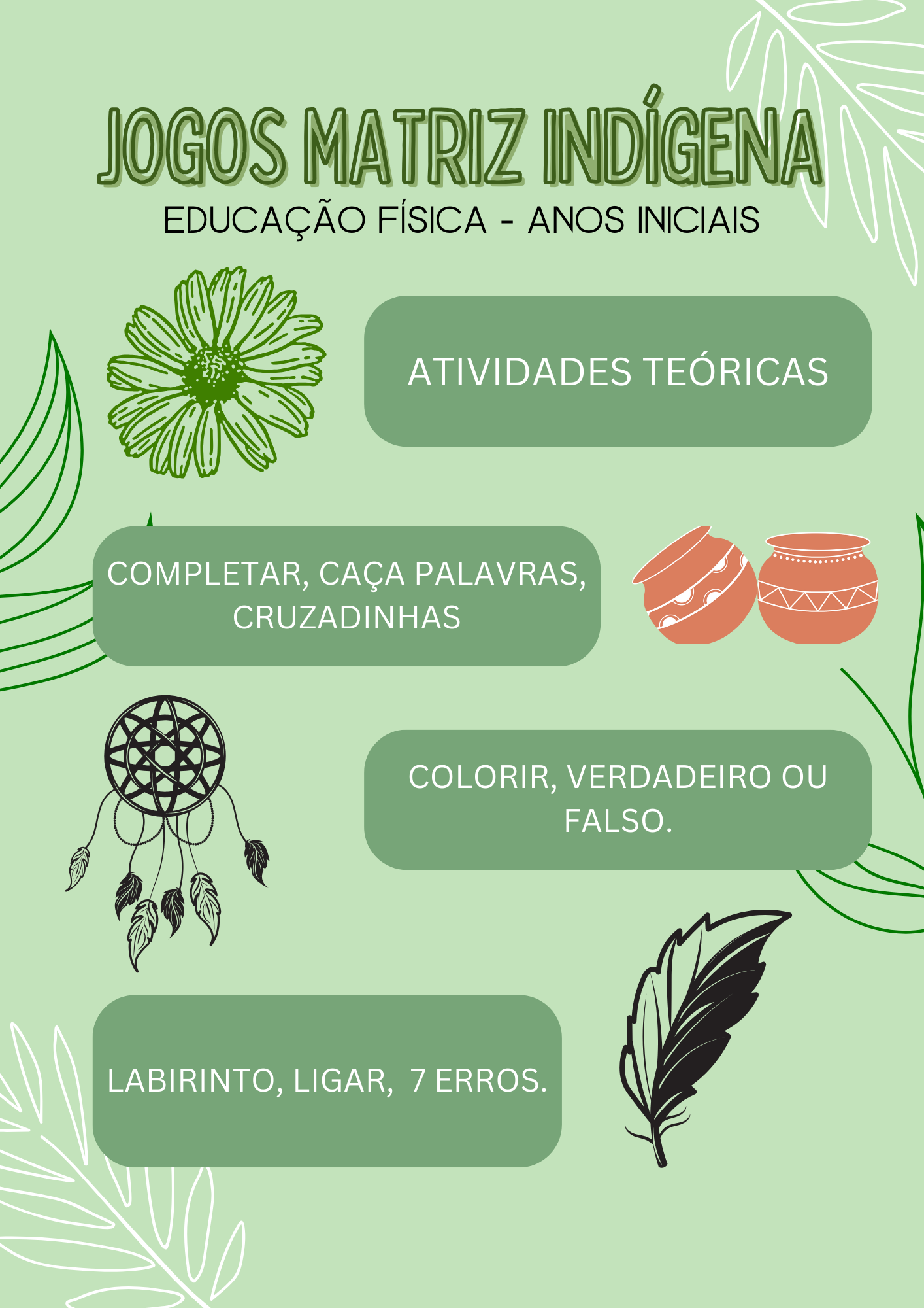 Jogos Matriz Indígena - Educação Física