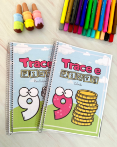 Trace e Pinte Numerais