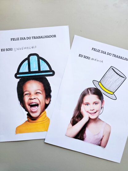 👩‍🏫👨‍🚒 Atividade Dia do Trabalhador Profissões – Eu Sou... - Image 3