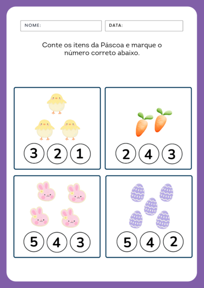 Caderno de atividades de páscoa - Image 5