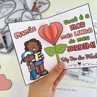 💖📜 KIT CARTÕES DIA DAS MÃES / QUEM CUIDA DE MIM📜💖