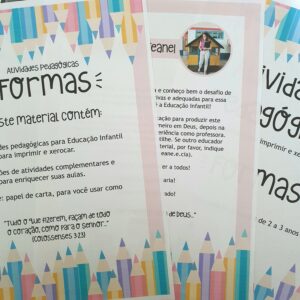 Formas – Apostila de Atividades para Educação Infantil