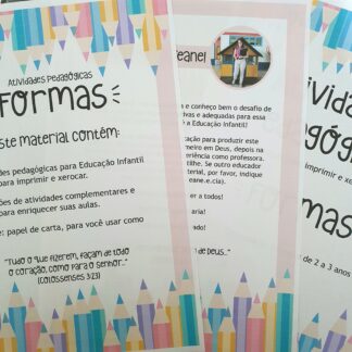 Formas - Apostila de Atividades para Educação Infantil