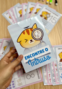 Encontre o Intruso Numerais