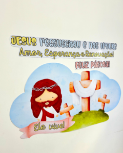 Painel tema Páscoa Cristã 