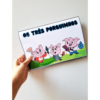 LIVRO 3D OS TRÊS PORQUINHOS