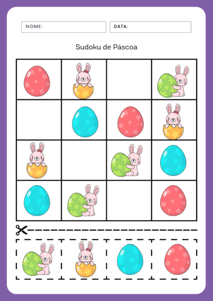 Caderno de atividades de páscoa - Image 10